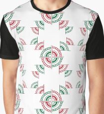 Christmas Baubles Exploded Graphic T-Shirt