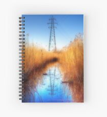 Pylon in a Reed Bed Spiral Notebook