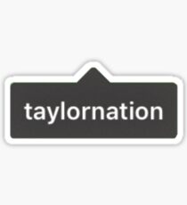 Taylor Swift TaylorNation Sticker