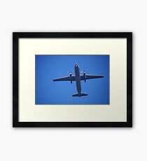 Military Airplane Framed Print