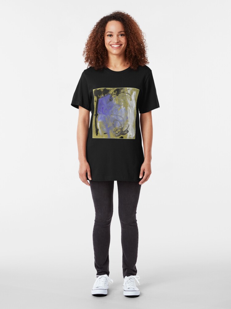 Alternate view of Abstract before Christmas II Slim Fit T-Shirt