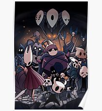 Hollow Knight inspirierte Malerei Poster
