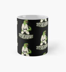 Jiu Jitsu Martial Art Dinosaur Fighter Gift Mug