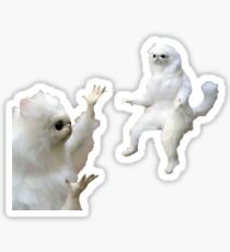 persian cat meme Sticker