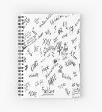 xxxtentacion Spiral Notebook