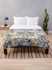 mijumi Pollock Throw Blanket