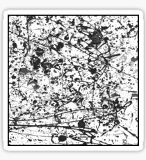 Mijumi Pollock Black and White Sticker