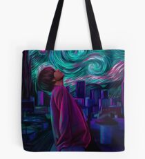 Bolsa de tela Kim Taehyung "Noche estrellada"