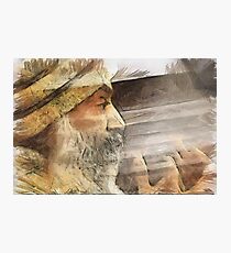 Osho Rajneesh Chandra Mohan Photographic Print