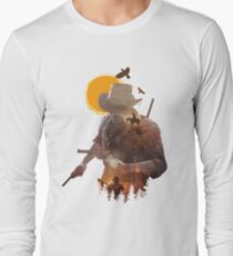 Le moment venu, il faut fuir sans regarder en arrière. T-shirt manches longues
