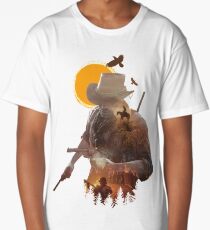 Le moment venu, il faut fuir sans regarder en arrière. T-shirt long