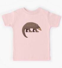 Gefährdete Pangolin - Pangolin-Illustration Kinder T-Shirt