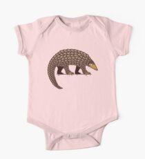 Gefährdete Pangolin - Pangolin-Illustration Baby Body Kurzarm
