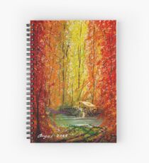 Autumn Spiral Notebook