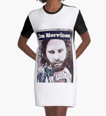 Jim Morrison Graphic T-Shirt Dress