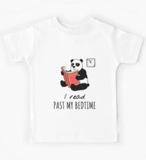 Ich lese PAST MY BEDTIME - ideale bibliophile Geschenke Kinder T-Shirt