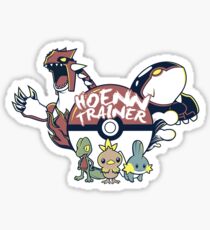Hoenn Trainer Sticker