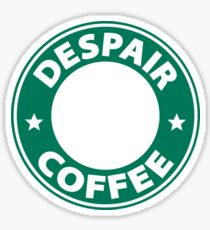 Despair Coffee / Danganronpa Sticker