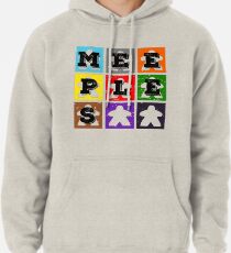 Meeples Distress Pullover Hoodie