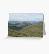 The Path up Ben Nevis (1) Greeting Card