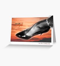 Step Into Life © Vicki Ferrari CardZ Greeting Card