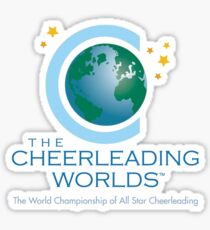 cheerleading worlds Sticker