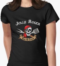 Jolly Roger Bar-B-Crew Women's Fitted T-Shirt