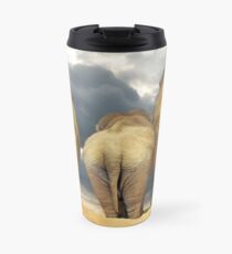 Traveling Elephant Family Travel Mug