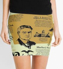 Iowa National Parks Infographic Map Mini Skirt