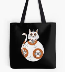 BB8 Cat Star Wars Tote Bag