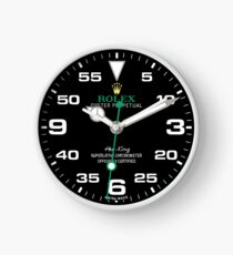 Rolex Air-King Face - 116900 - Black Dial Clock