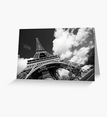 Eiffel Tower Greeting Card
