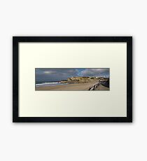 Portreath Panoramic View: Cornwall UK Framed Print