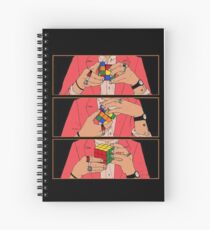 Harry Styles - Rubik's cube Spiral Notebook