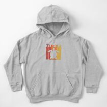 Vintage Retro Turtle Kids Pullover Hoodie