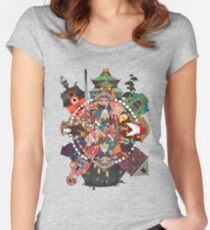 Spirited Away Women's Fitted Scoop T-Shirt
