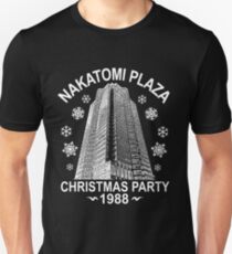 NAKATOMI PLAZA CHRISTMAS PARTY 1988 T-SHIRT Unisex T-Shirt