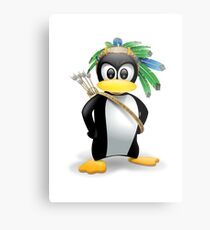 Kurumin Penguin. Metal Print