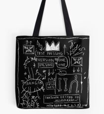 JEAN MICHEL BASQUIAT BEAT BOP ALBUM FAN ART. Tote Bag