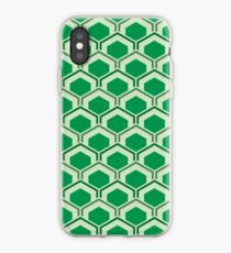 Mid Century Modern Hexagons iPhone Case