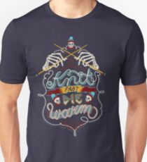 Knit Fast Die Warm Unisex T-Shirt