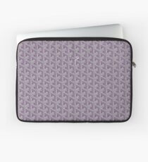 Grey Goyard Laptop Sleeve