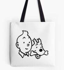 Bolsa de tela Tintín y milou