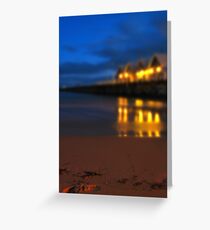 Busselton Footsteps Greeting Card