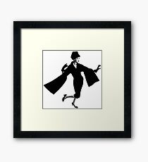 50s girl Framed Print