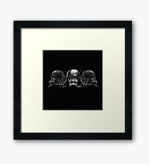 Darth Pig Framed Print