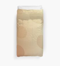 design Dots cute Beige Duvet Cover