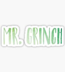 Mr. Grinch Sticker