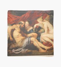 Rubens's Lot and His Daughters - Metropolitan Museum of Art #painting #renaissance #art #people #adult #kneeling #reclining #aura #allegory #god #realpeople #horizontal #naked #painter #artist Scarf