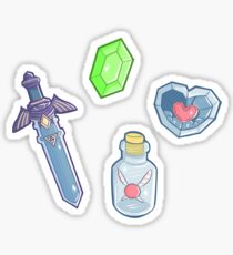 Zelda Items Stickers Sticker
